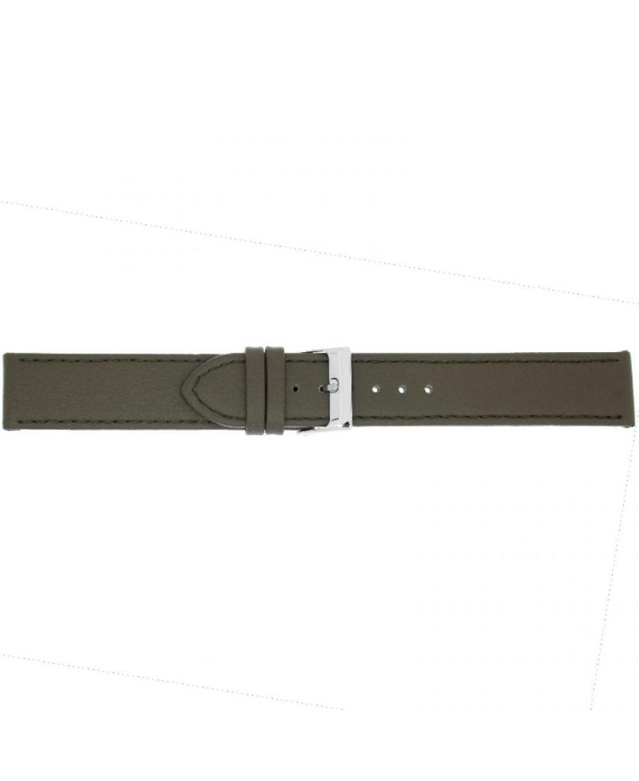 Watch Strap CONDOR Vegan 387R.02.18.W Imitation leather Brown 18 mm