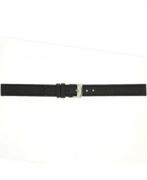Watch Strap CONDOR Vegan 387R.01.14.W Imitation leather Black 14 mm