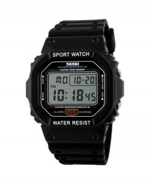 Mężczyźni sportowy Funkcjonalny kwarcowy cyfrowe Zegarek Budzik SKMEI 1134 BKWT Czarny Dial 40mm