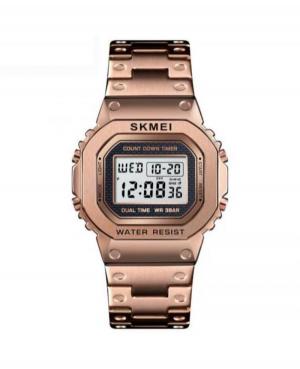 Men Functional Quartz Watch Timer SKMEI 1456 RG Grey Dial 47mm