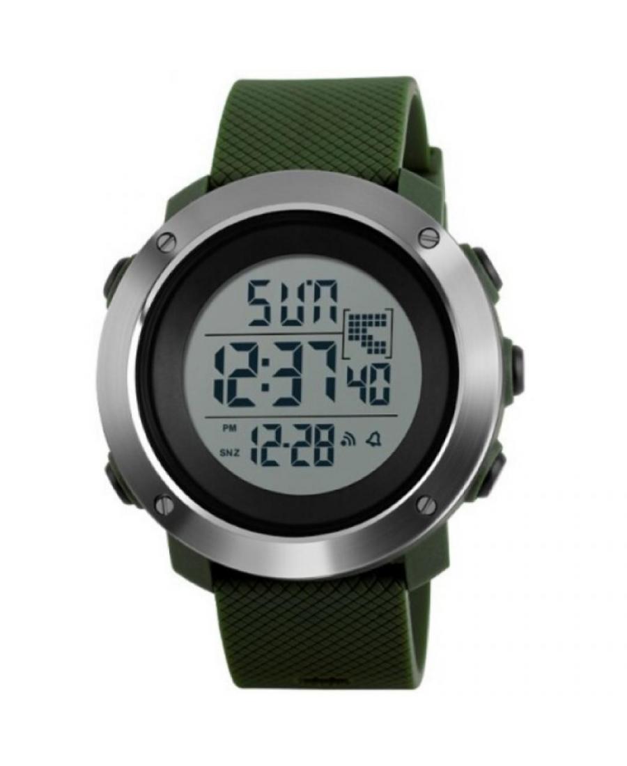 Mężczyźni sportowy Funkcjonalny kwarcowy cyfrowe Zegarek Timer SKMEI 1267AG Szary Dial 52mm