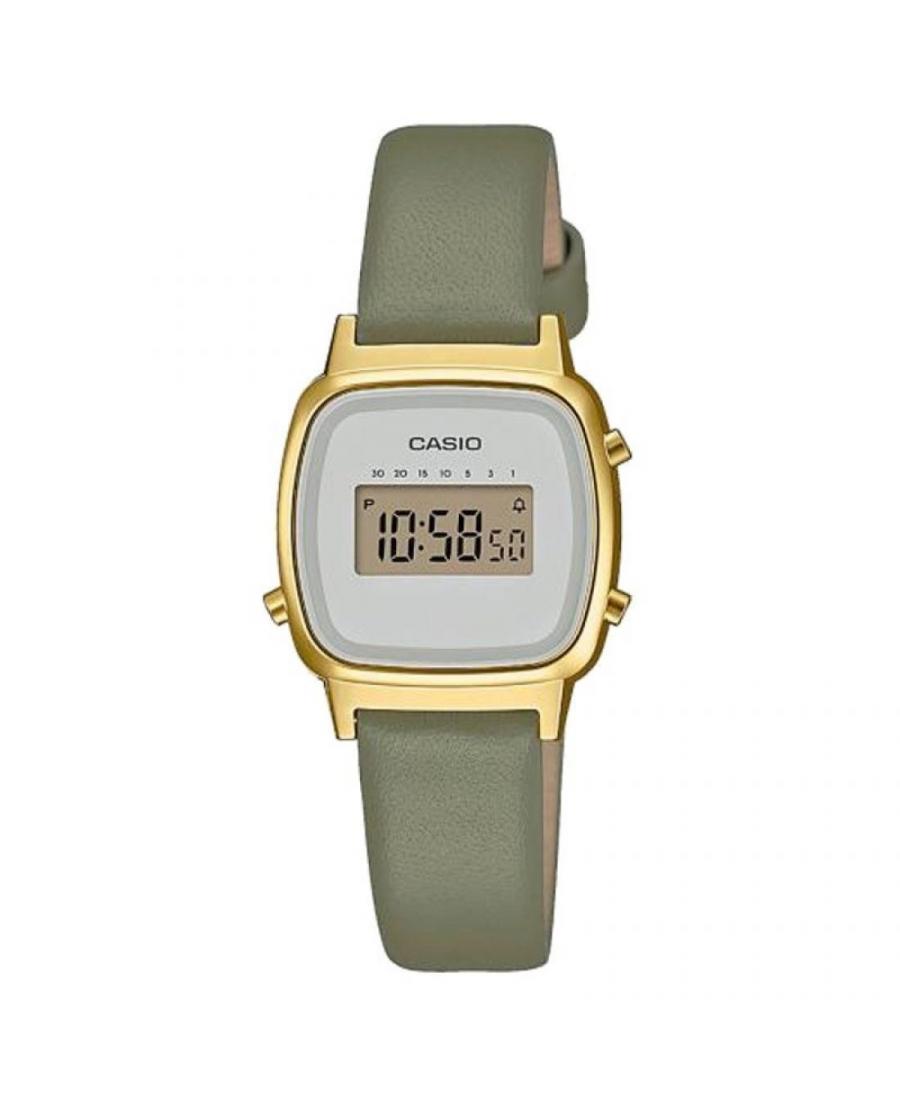 Women Functional Japan Quartz Digital Watch Alarm CASIO LA670WEFL-3EF Grey Dial 25mm