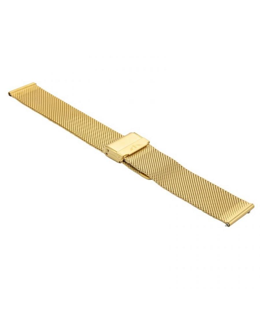 Bracelet BISSET BM-101/20 GOLD MAT Metal 20 mm