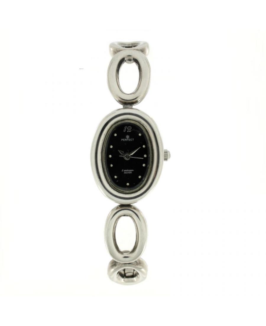 Женские Классические Кварцевый Аналоговый Часы PERFECT PRF-K09-119 Черный Dial 27mm