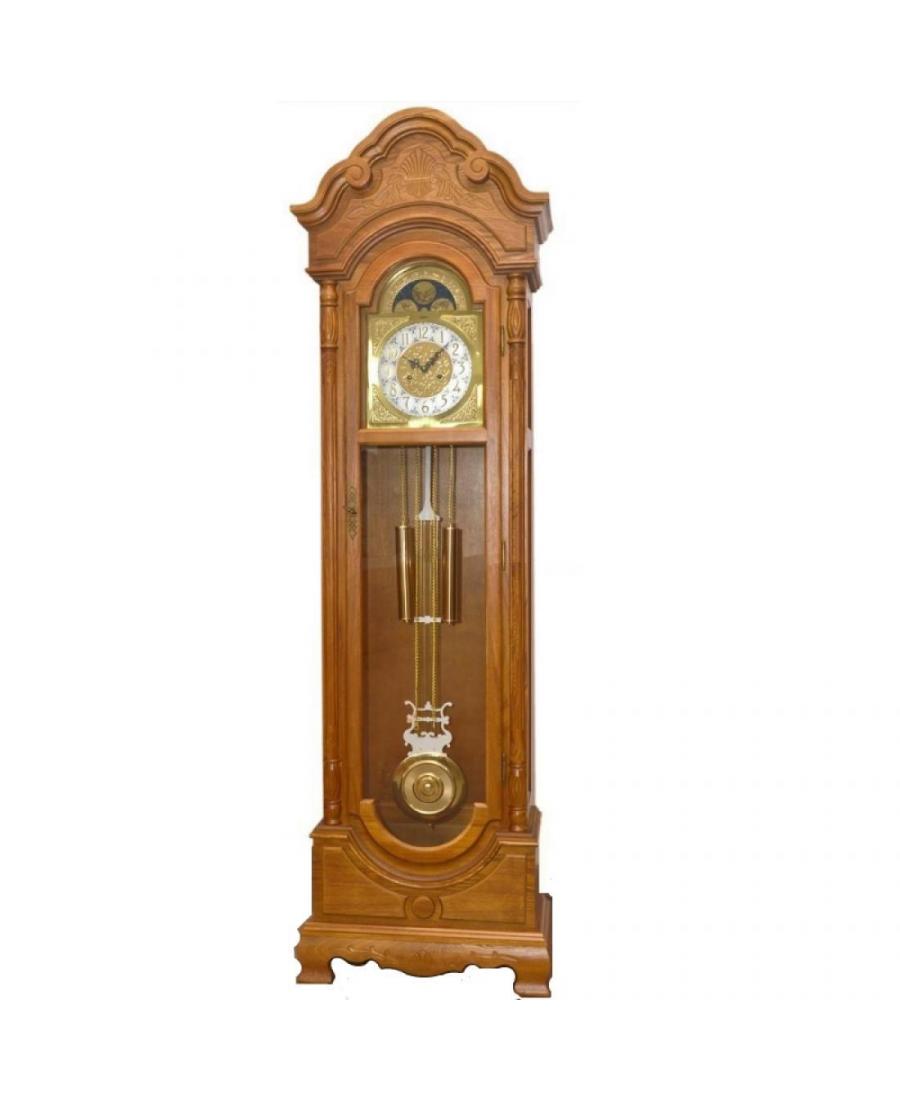 ADLER 10121O Grandfather Clock Mechanical Wood Oak