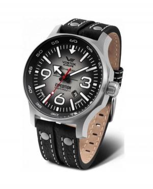 Mężczyźni sportowy Diver automatyczny analogowe Zegarek VOSTOK EUROPE YN55-595A639LE Szary Dial 47mm