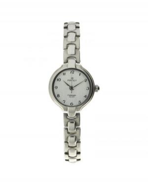 Kobiety klasyczny kwarcowy analogowe Zegarek PERFECT PRF-K09-132 Srebrna Dial 21.4mm