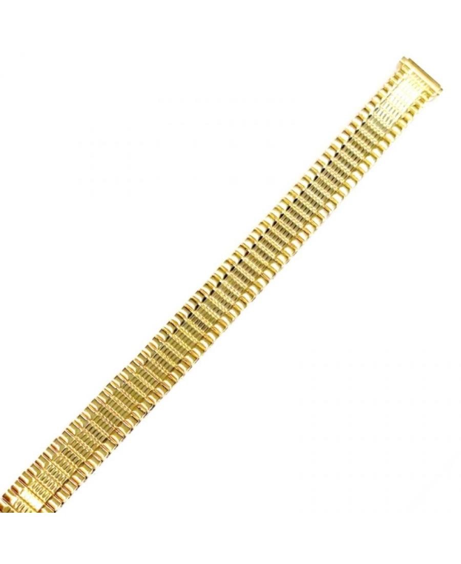 Expanding Watch Strap M-GOLD-125-LADY Metal 13 mm