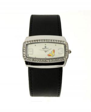 Women Fashion Classic Quartz Analog Watch PERFECT PRF-K20-022 White Dial 30mm
