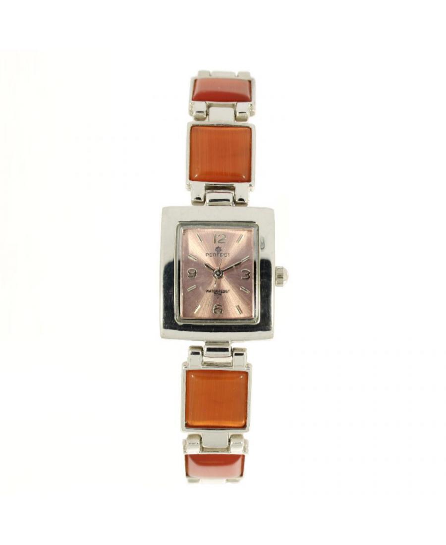 Kobiety klasyczny kwarcowy analogowe Zegarek PERFECT PRF-K05-016 Różowy Dial 22mm