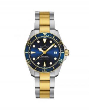 Mężczyźni Diver Luxury Szwajcar automatyczny analogowe Zegarek CERTINA C032.807.22.041.10 Niebieska Dial 38mm
