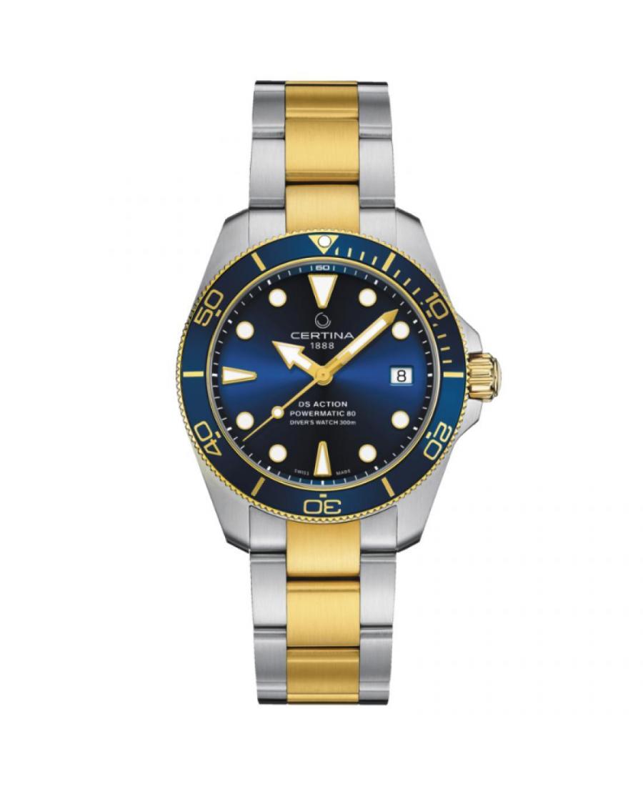 Men Swiss Automatic Watch Certina C032.807.22.041.10 Blue Dial