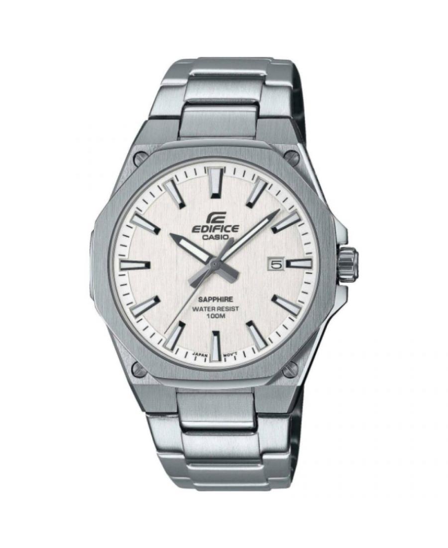 Men Japan Classic Quartz Watch Casio EFR-S108D-7AVUEF White Dial