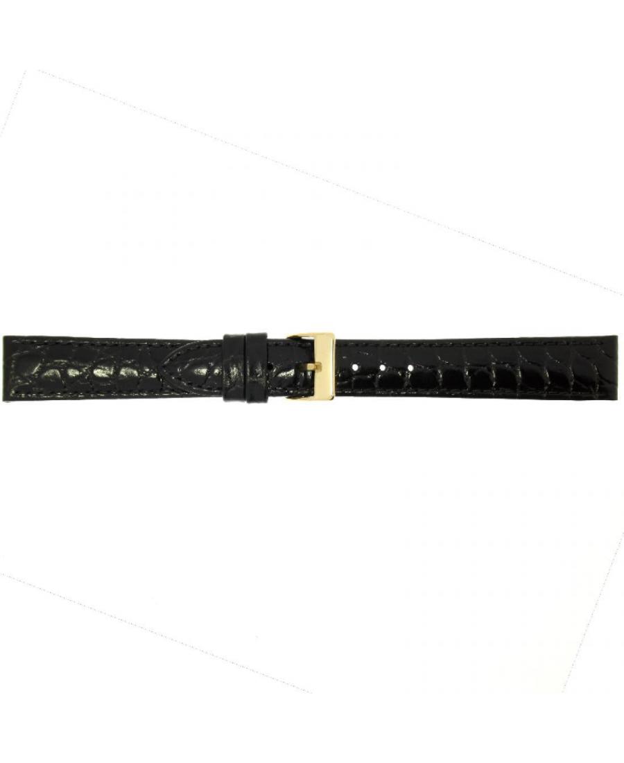 Watch Strap CONDOR 612R.01.16.Y Black 16 mm