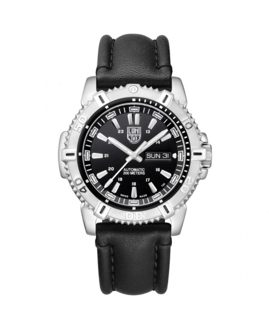 Men Swiss Automatic Watch Luminox XS.6501.NV Black Dial