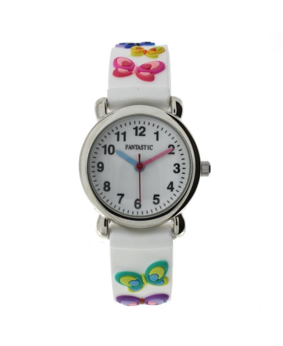 Детские часы FNT-S131A Fashion Классические Кварцевый Белый Dial