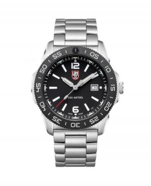 Men Diver Swiss Quartz Analog Watch LUMINOX XS.3122 Black Dial 44mm