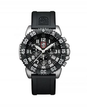 Men Diver Swiss Quartz Analog Watch Chronograph LUMINOX XS.3181.F Black Dial 44mm