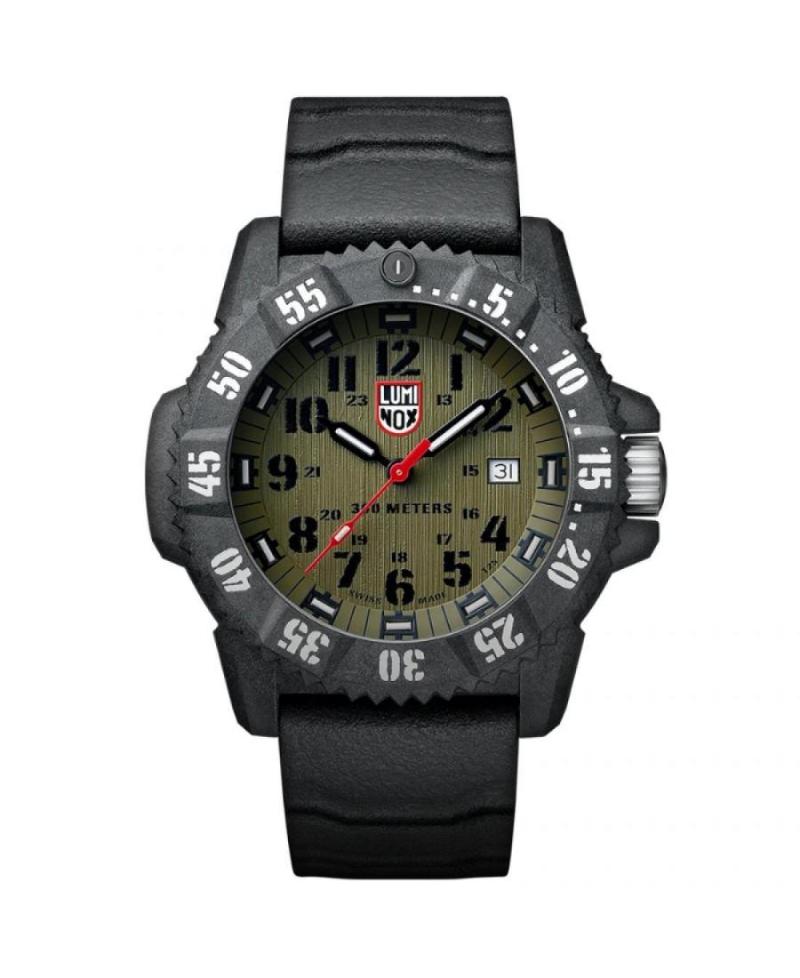 Men Swiss Quartz Watch Luminox XS.3813.L Green Dial