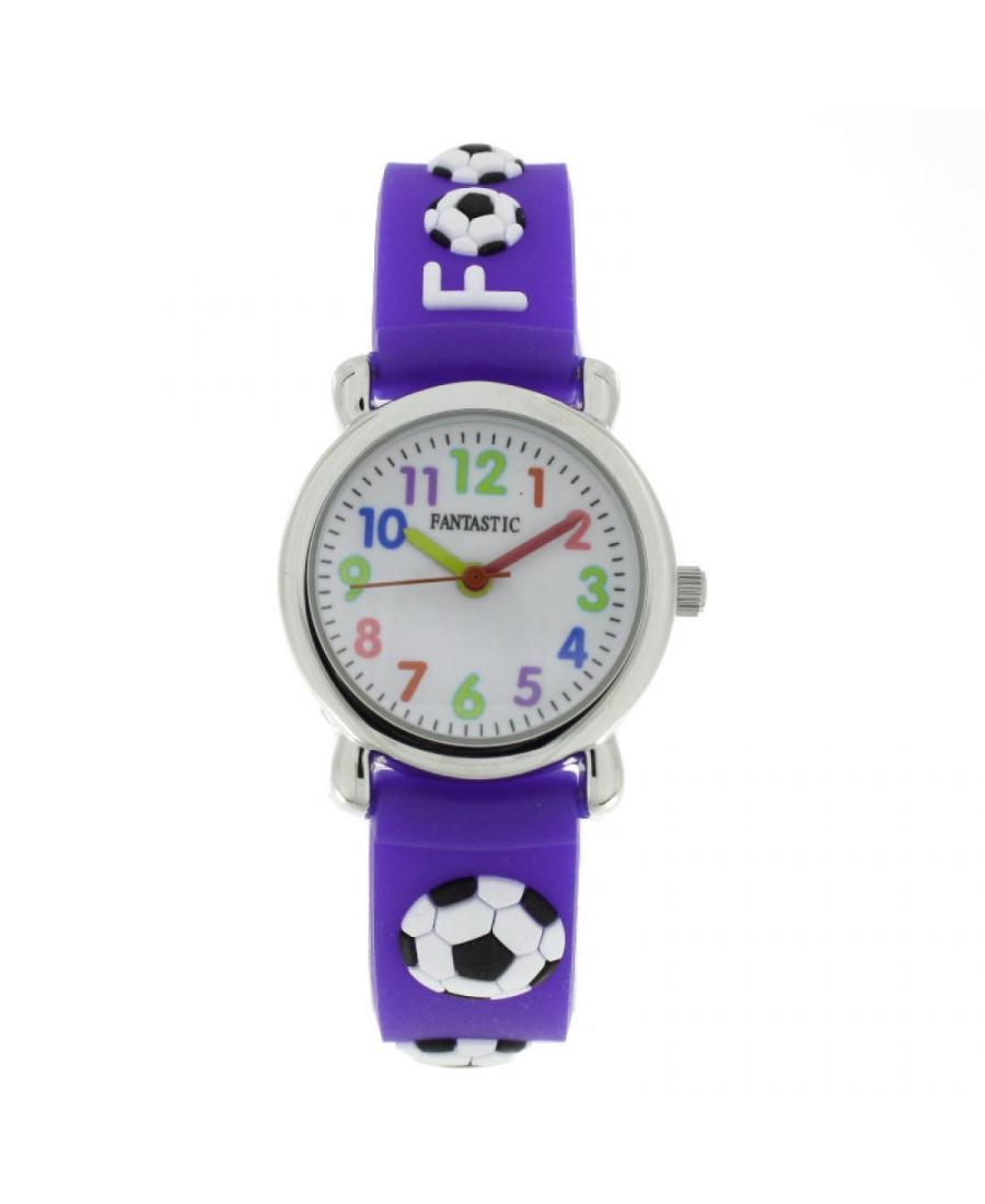Детские часы FNT-S107A Fashion Классические Кварцевый Белый Dial