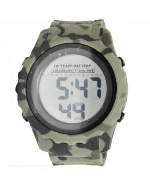 Mężczyźni sportowy Funkcjonalny kwarcowy cyfrowe Zegarek Timer SKMEI 1625CMGN Szary Dial 51mm