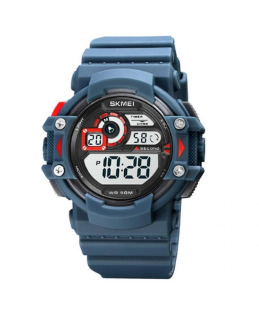 Mężczyźni sportowy Funkcjonalny kwarcowy cyfrowe Zegarek Timer SKMEI 1778BU Szary Dial 50mm