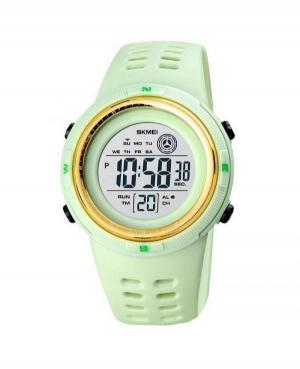 Women Sports Functional Quartz Digital Watch Timer SKMEI 1773GN Grey Dial 40mm