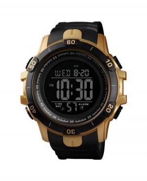 Mężczyźni sportowy Funkcjonalny kwarcowy cyfrowe Zegarek Timer SKMEI 1475GD Czarny Dial 57mm