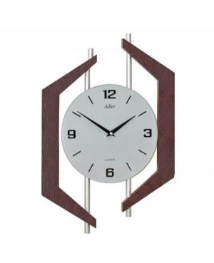 ADLER 21183W Wall clock Glass Walnut