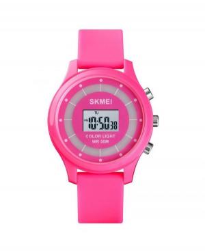 Women Functional Quartz Digital Watch Alarm SKMEI 1596RS Grey Dial 36mm