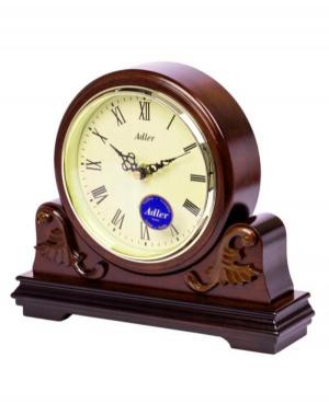 ADLER 22131W Table clock quartz Wood Walnut