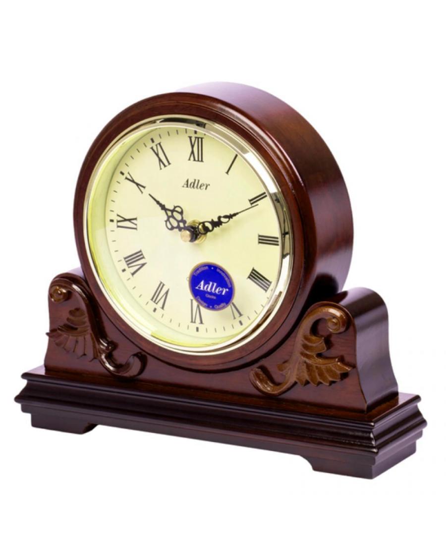 ADLER 22131W Table clock quartz Wood Walnut Drewno Orzech