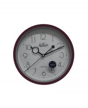 ADLER 30018A DARK PURPLE Wall clock Plastic Violet Plastik Tworzywo Sztuczne Fioletowy
