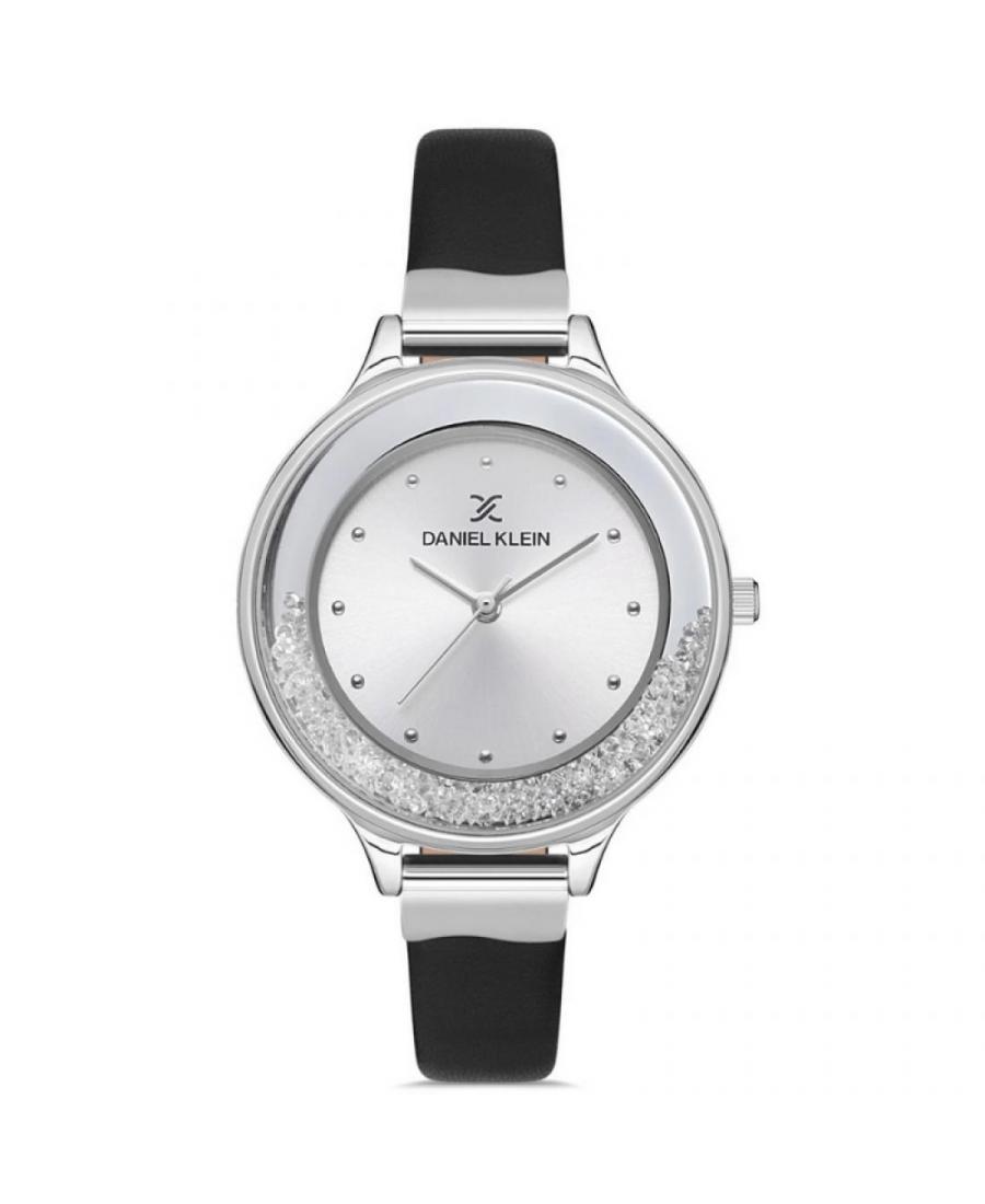 Kobiety Moda klasyczny kwarcowy analogowe Zegarek DANIEL KLEIN DK.1.12774-1 Srebrna Dial 36mm