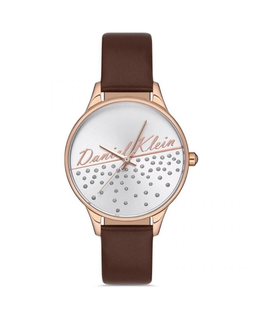 Kobiety Moda klasyczny kwarcowy analogowe Zegarek DANIEL KLEIN DK.1.12776-2 Biały Dial 34mm