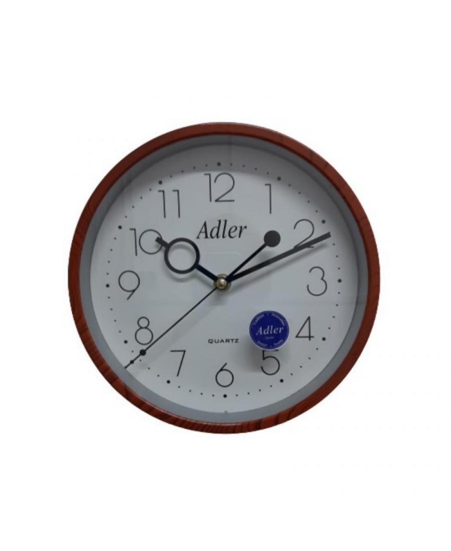 ADLER 30018A CHERRY Wall clock Plastic Imitation wood