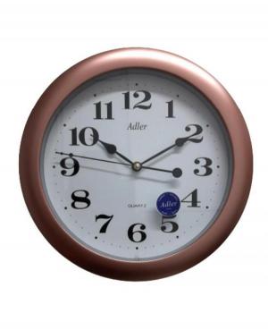 ADLER 30021 ROSE GOLD MAT Настенные кварцевые часы Пластик Розовый