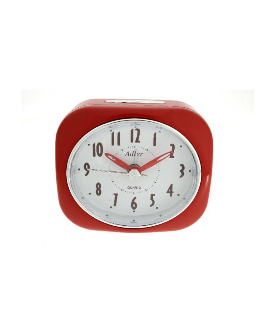 ADLER 40119RD Alarm clock Plastic Red