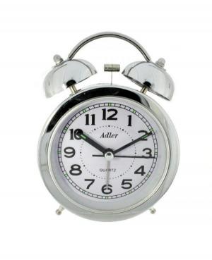 ADLER 40130S Alarm clock Steel color Metal Kolor stali
