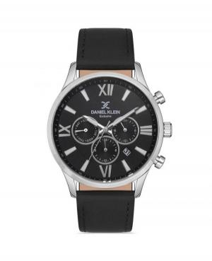 Mężczyźni klasyczny kwarcowy analogowe Zegarek DANIEL KLEIN DK.1.12805-2 Czarny Dial 43mm