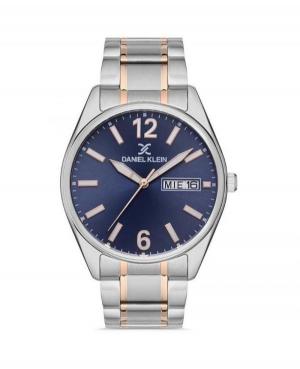Mężczyźni kwarcowy analogowe Zegarek DANIEL KLEIN DK.1.12857-6 Niebieska Dial 43mm