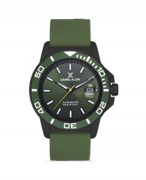 Mężczyźni sportowy kwarcowy analogowe Zegarek DANIEL KLEIN DK.1.12869-6 Zielony Dial 44mm