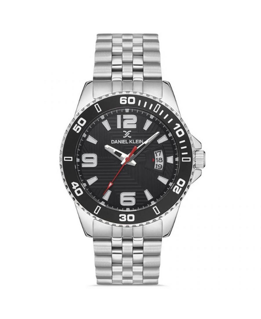 Mężczyźni kwarcowy analogowe Zegarek DANIEL KLEIN DK.1.12876-2 Czarny Dial 44mm