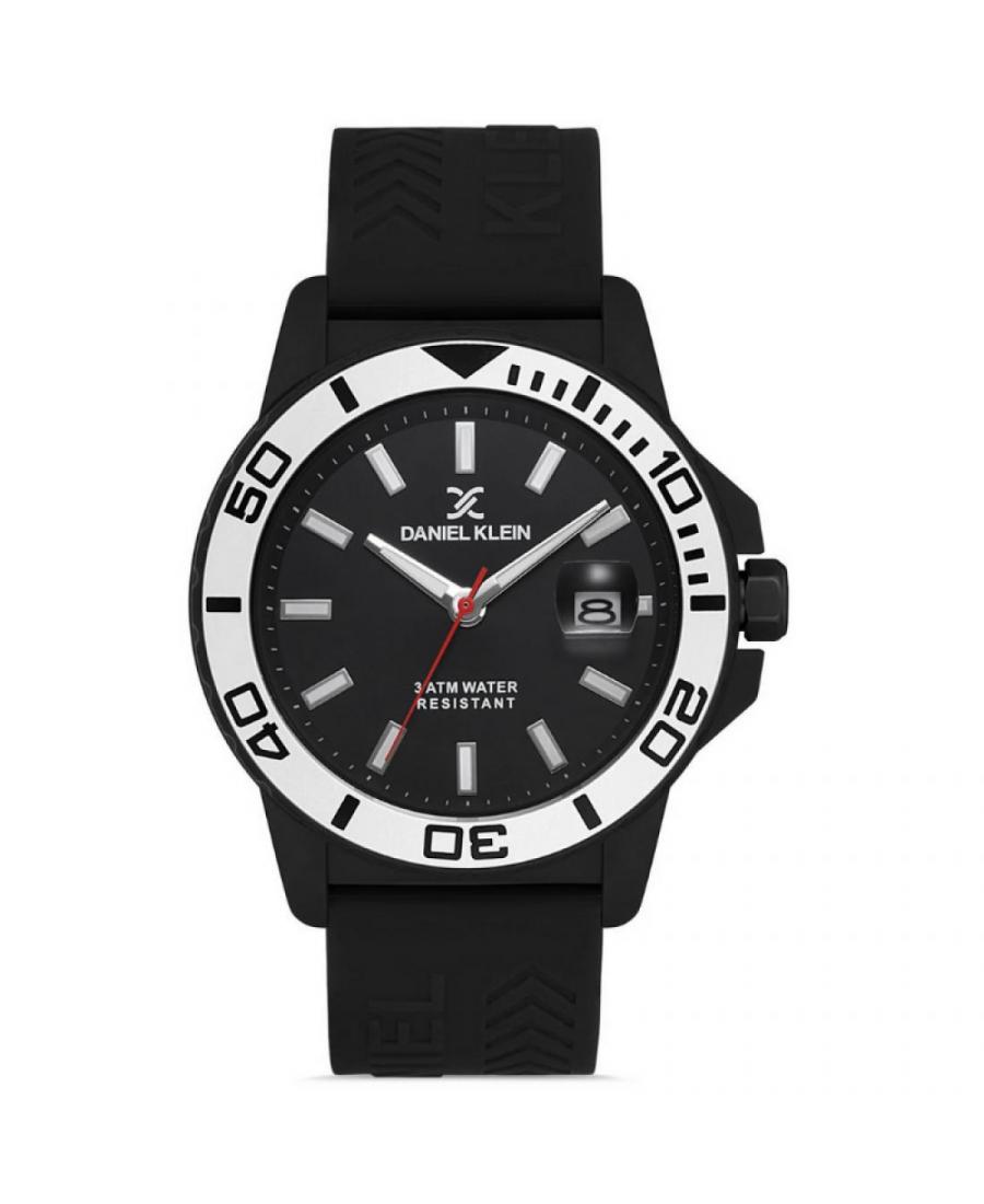 Mężczyźni sportowy kwarcowy analogowe Zegarek DANIEL KLEIN DK.1.12869-3 Czarny Dial 44mm