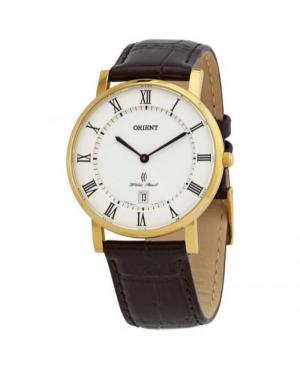 Mężczyźni klasyczny Japonia kwarcowy analogowe Zegarek ORIENT FGW0100FW0 Biały Dial 38mm