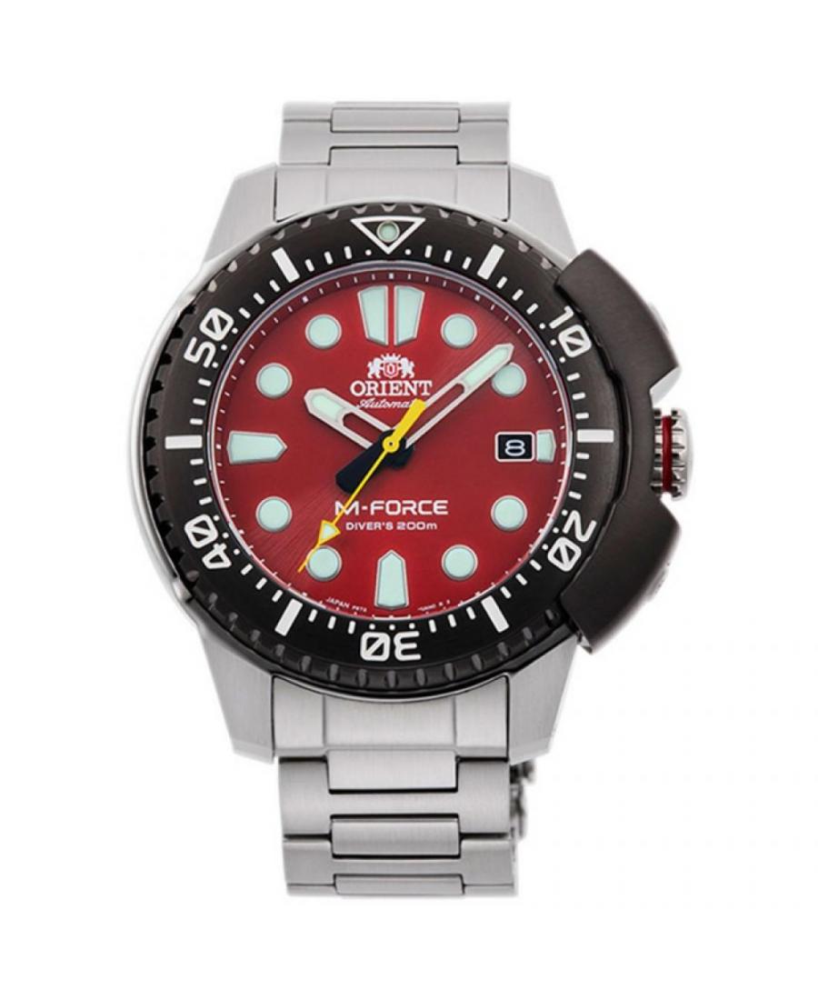 Men Japan Sports Functional Automatic Watch Orient RA-AC0L02R00B Red Dial