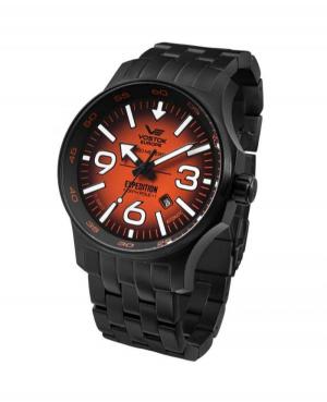 Mężczyźni sportowy Diver automatyczny analogowe Zegarek VOSTOK EUROPE YN55-595C640BR Wielokolorowy Dial 47mm