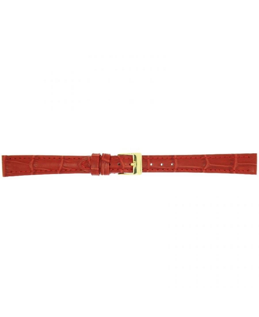 Ремешок для часов CONDOR Semi-padded Aligator Grain 613R.06.14.Y Кожа Красный 14 мм