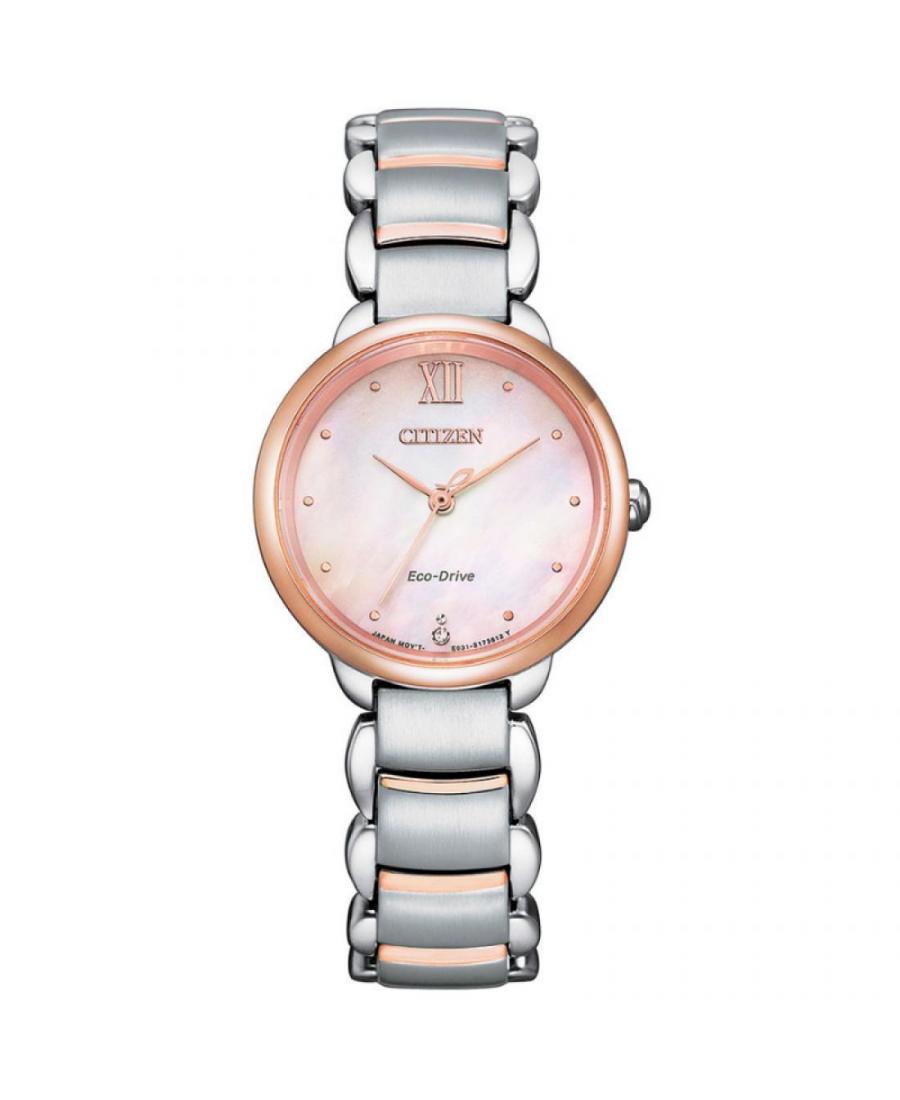 Women Eco-Drive Watch Citizen EM0924-85Y Mother of Pearl Dial