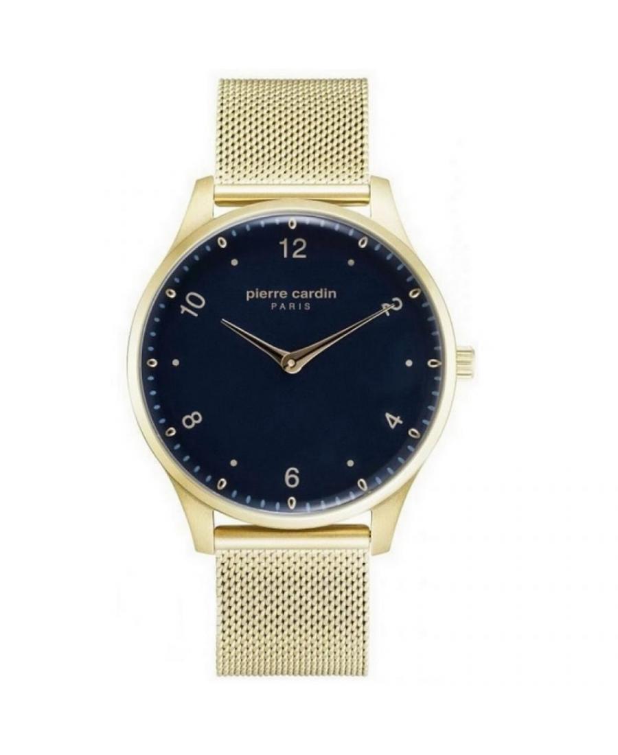 Mężczyźni klasyczny kwarcowy analogowe Zegarek PIERRE CARDIN A.PC902711F202 Niebieska Dial 42mm